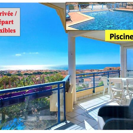 Plain-Pied, Terrasse, Piscine, Pleine Vue Mer, Plage A 6' A Pied, Parking, Wifi Флёри Экстерьер фото
