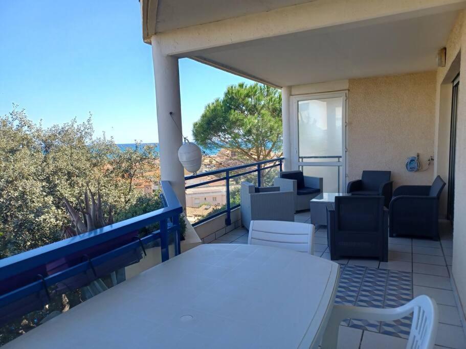 Plain-Pied, Terrasse, Piscine, Pleine Vue Mer, Plage A 6' A Pied, Parking, Wifi Флёри Экстерьер фото
