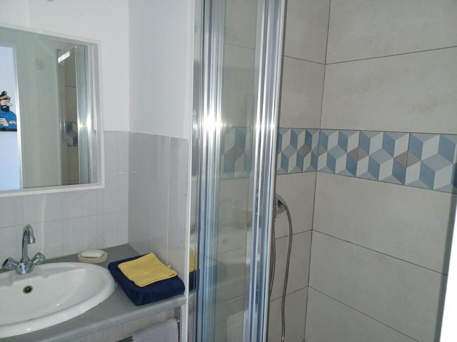 Plain-Pied, Terrasse, Piscine, Pleine Vue Mer, Plage A 6' A Pied, Parking, Wifi Флёри Экстерьер фото