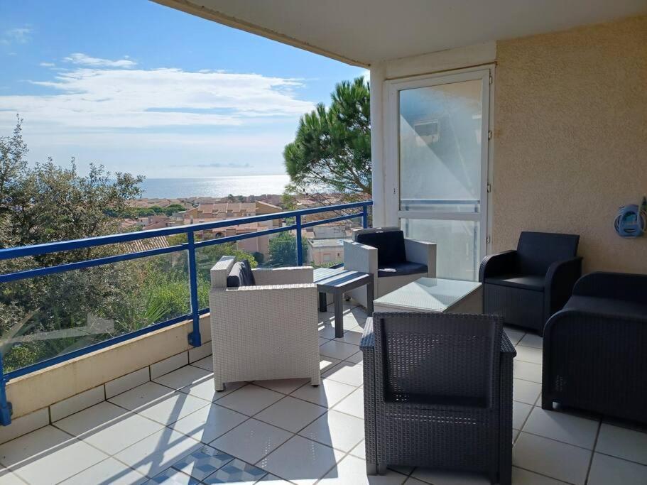 Plain-Pied, Terrasse, Piscine, Pleine Vue Mer, Plage A 6' A Pied, Parking, Wifi Флёри Экстерьер фото
